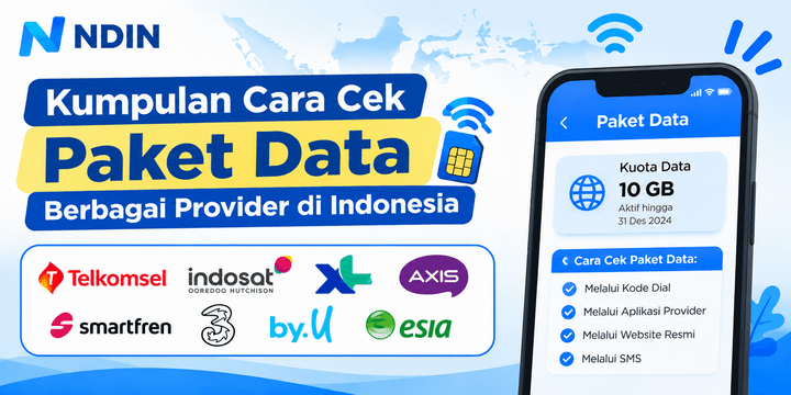 Kumpulan Cara Cek Paket Data Berbagai Provider di Indonesia